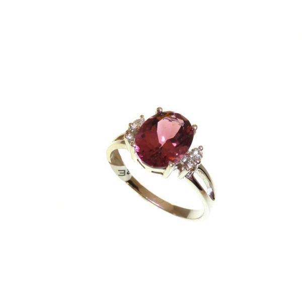 Pink Tourmaline Ring Georgetown Jewelers Wood Dale, IL