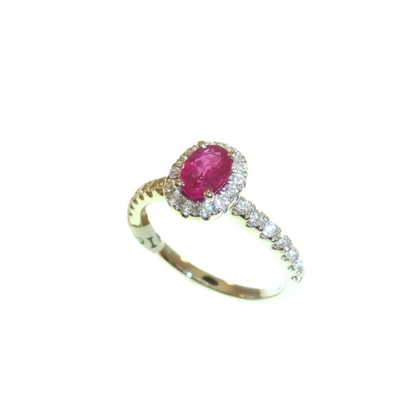 Ruby Ring Georgetown Jewelers Wood Dale, IL