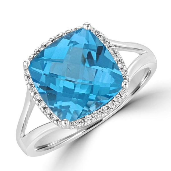 Blue Topaz Ring Georgetown Jewelers Wood Dale, IL