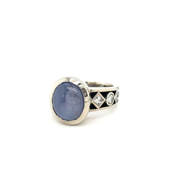 Blue Star Sapphire Ring Georgetown Jewelers Wood Dale, IL