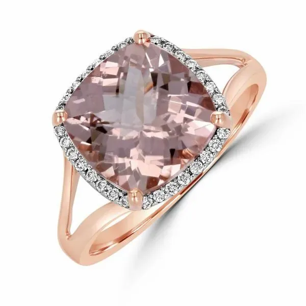 Morganite Ring Georgetown Jewelers Wood Dale, IL