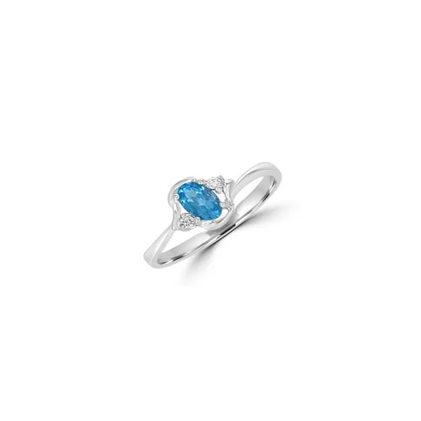 Blue Topaz Ring Georgetown Jewelers Wood Dale, IL