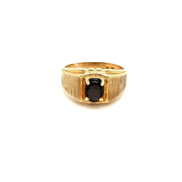 Black Star Sapphire Ring Georgetown Jewelers Wood Dale, IL