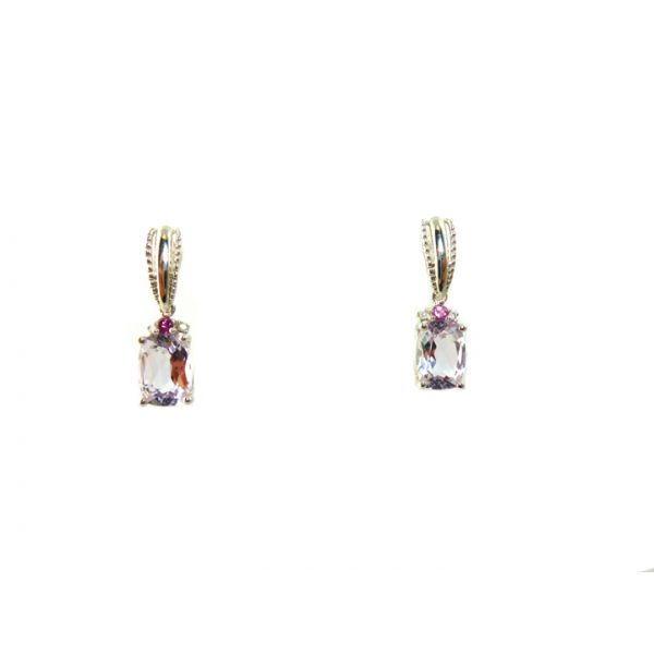 Pink Amethyst Earrings Georgetown Jewelers Wood Dale, IL