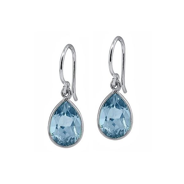 Blue Topaz Earrings Georgetown Jewelers Wood Dale, IL