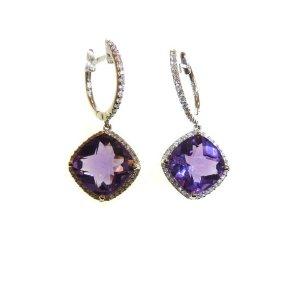 Amethyst Earrings Georgetown Jewelers Wood Dale, IL