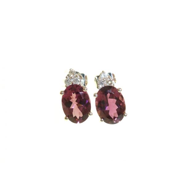 Pink Tourmaline Earrings Georgetown Jewelers Wood Dale, IL