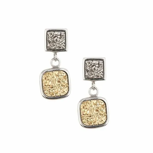 Drusy Earrings Georgetown Jewelers Wood Dale, IL