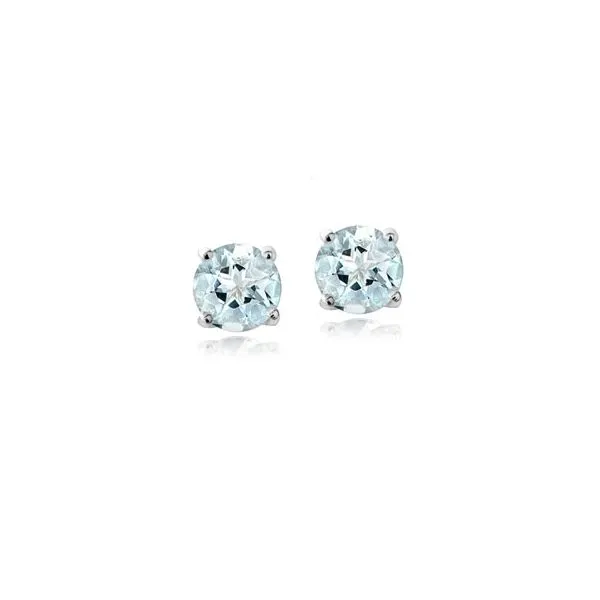 Aquamarine Studs Georgetown Jewelers Wood Dale, IL