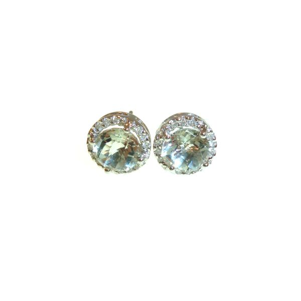 Green Amethyst Earrings Georgetown Jewelers Wood Dale, IL