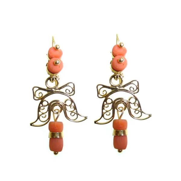 Coral Earrings Georgetown Jewelers Wood Dale, IL