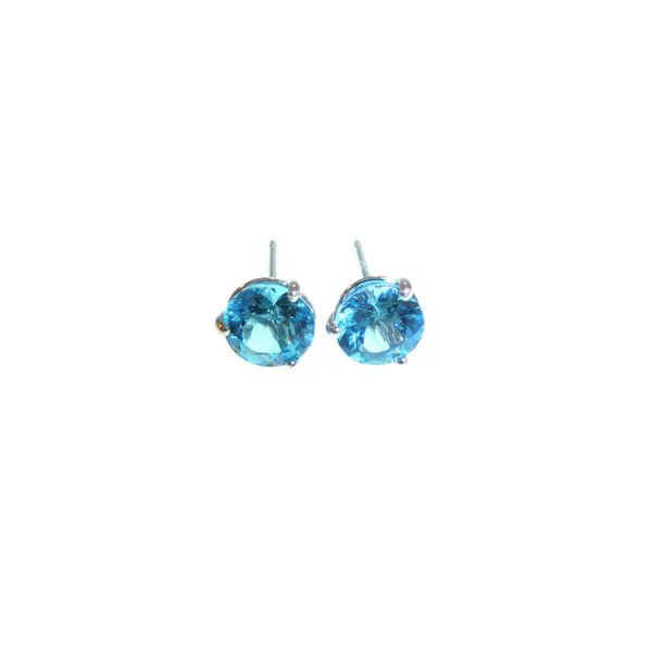 Blue Topaz Earrings Georgetown Jewelers Wood Dale, IL