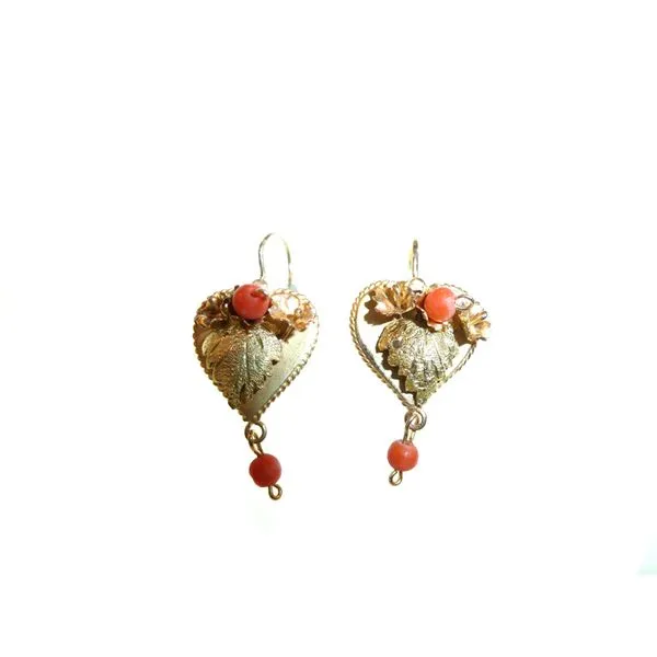 Coral Earrings Georgetown Jewelers Wood Dale, IL