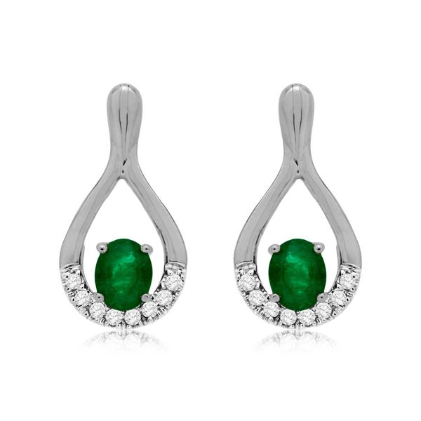 Emerald Earrings Georgetown Jewelers Wood Dale, IL