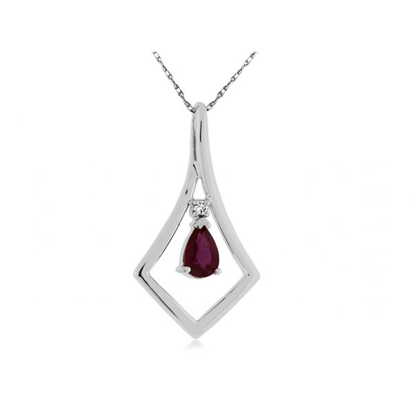 Ruby Pendant Georgetown Jewelers Wood Dale, IL