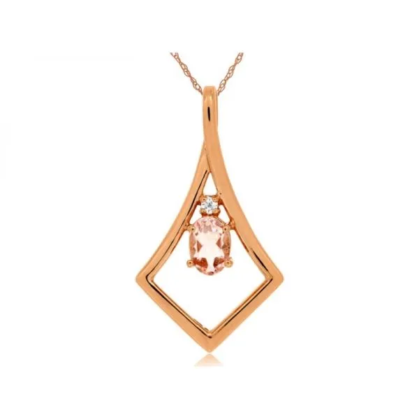 Morganite Pendant Georgetown Jewelers Wood Dale, IL