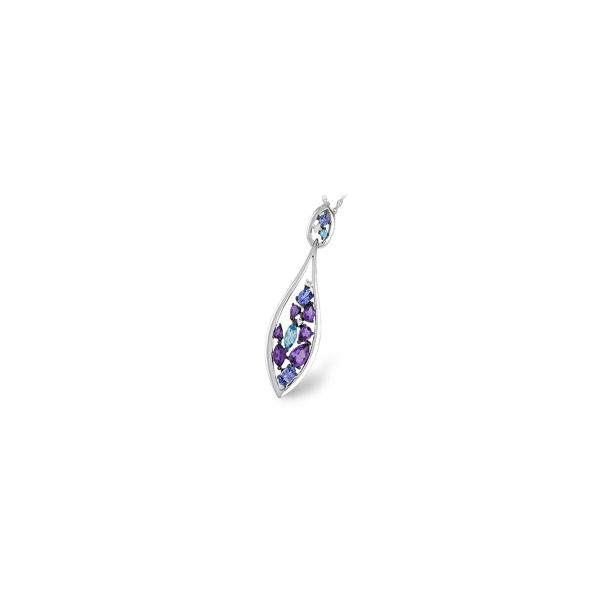 Tanzanite, Amethyst, Blue Topaz Pendant Georgetown Jewelers Wood Dale, IL