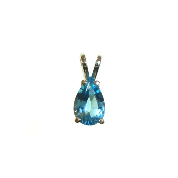 Blue Topaz Pendant Georgetown Jewelers Wood Dale, IL