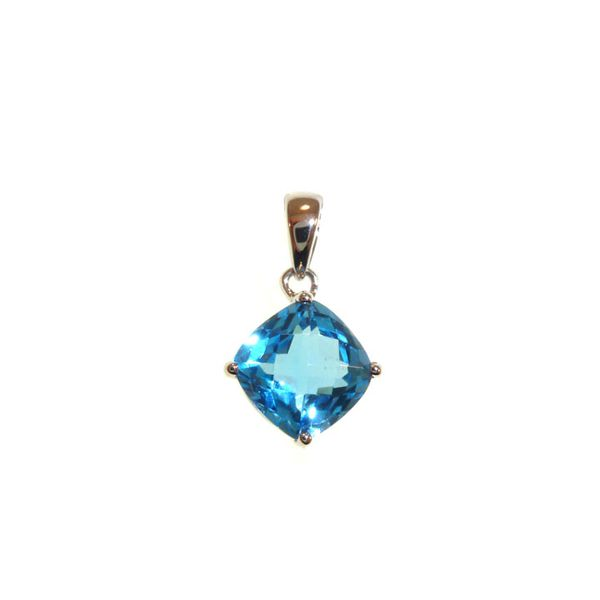 Blue Topaz Pendant Georgetown Jewelers Wood Dale, IL