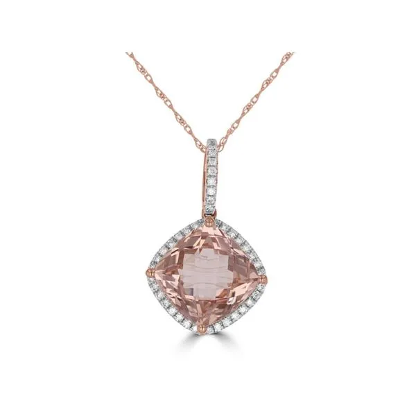 Morganite Pendant Georgetown Jewelers Wood Dale, IL