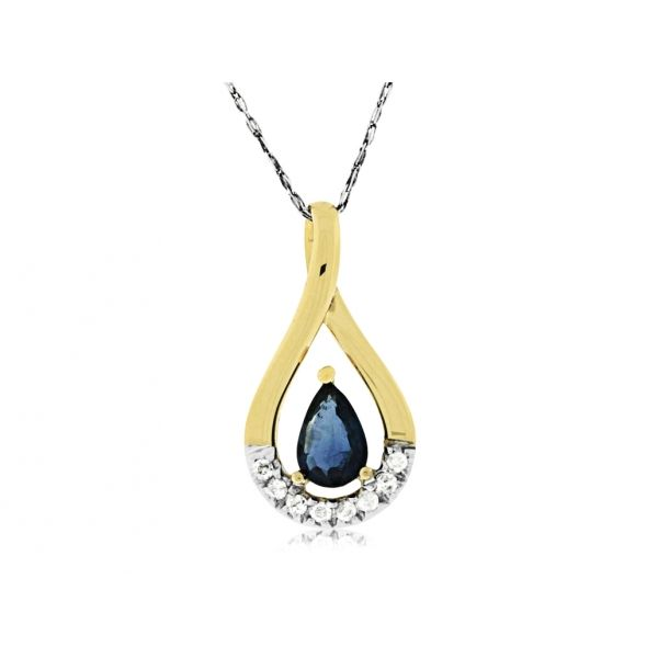 Sapphire Pendant Georgetown Jewelers Wood Dale, IL