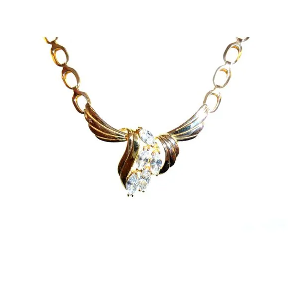 Cubic Zirconia Pendant Georgetown Jewelers Wood Dale, IL