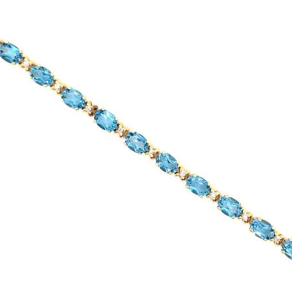 Blue Topaz Bracelet Georgetown Jewelers Wood Dale, IL