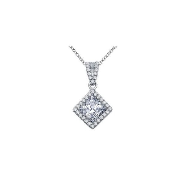 Cubic Zirconia Pendant Georgetown Jewelers Wood Dale, IL