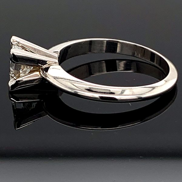 Princess Cut Diamond Solitaire Engagement Ring Image 3 Geralds Jewelry Oak Harbor, WA