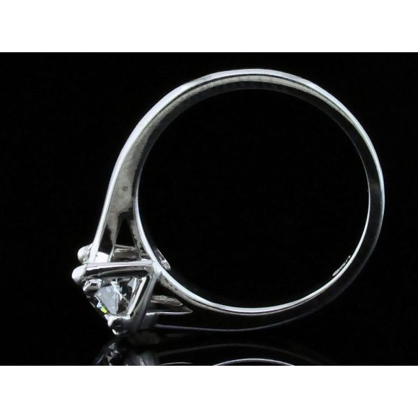 Cushion Cut Diamond Solitaire Engagement Ring Image 3 Geralds Jewelry Oak Harbor, WA