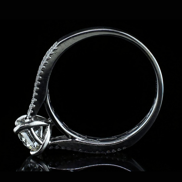Hearts and Arrows Cut Diamond Engagement Ring Image 3 Geralds Jewelry Oak Harbor, WA