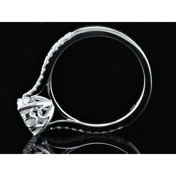 Diamond Cluster Engagement Ring Image 3 Geralds Jewelry Oak Harbor, WA