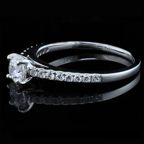 Hearts & Arrows Cut Diamond Engagement Ring Image 2 Geralds Jewelry Oak Harbor, WA