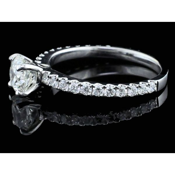 Hearts and Arrows Cut Diamond Engagement Ring Image 2 Geralds Jewelry Oak Harbor, WA