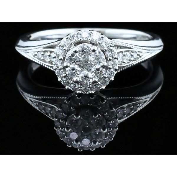 Diamond Wedding Set Image 4 Geralds Jewelry Oak Harbor, WA