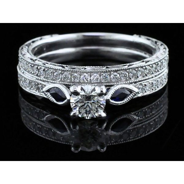 Gabriel Diamond Wedding Set Geralds Jewelry Oak Harbor, WA