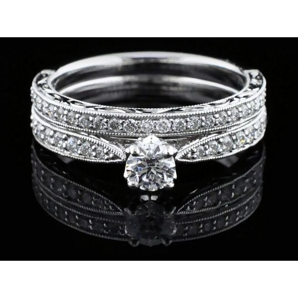 Gabriel Diamond Wedding Set Geralds Jewelry Oak Harbor, WA