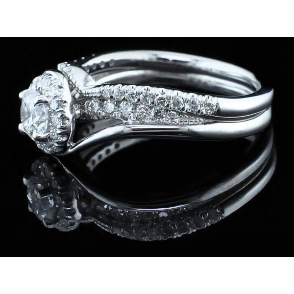 Gabriel Diamond Wedding Set Image 2 Geralds Jewelry Oak Harbor, WA