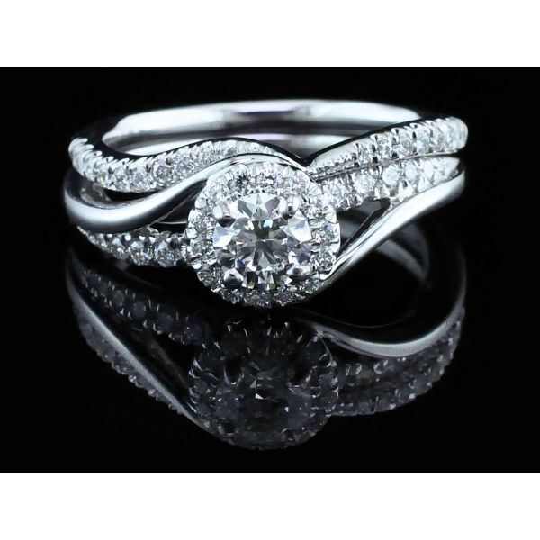 Gabriel Diamond Wedding Set Geralds Jewelry Oak Harbor, WA
