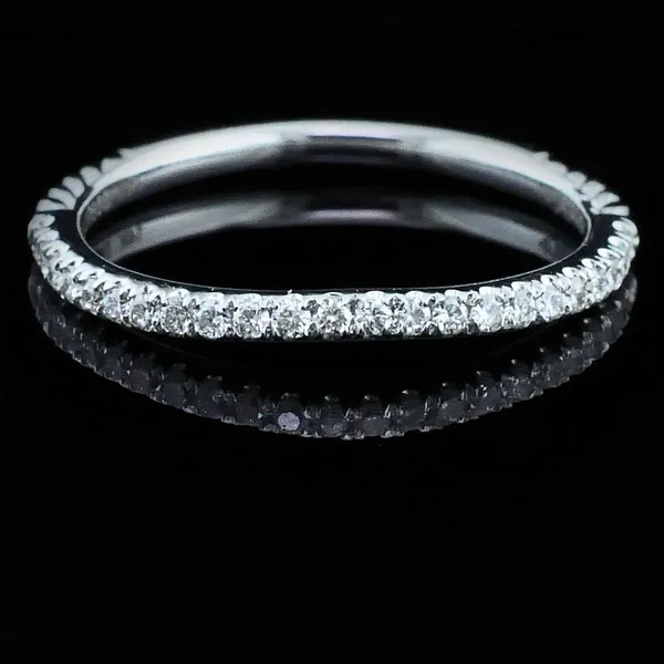 Gabriel & Co. Split Shank Diamond Halo Wedding Set Image 5 Geralds Jewelry Oak Harbor, WA