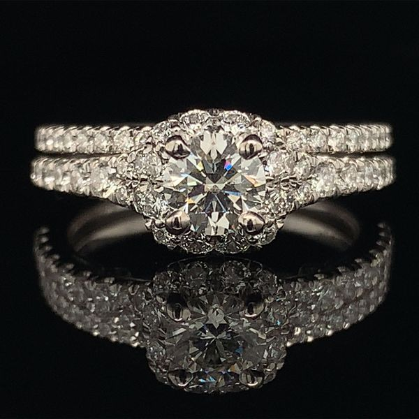 Gabriel & Co. Diamond Wedding Set Geralds Jewelry Oak Harbor, WA