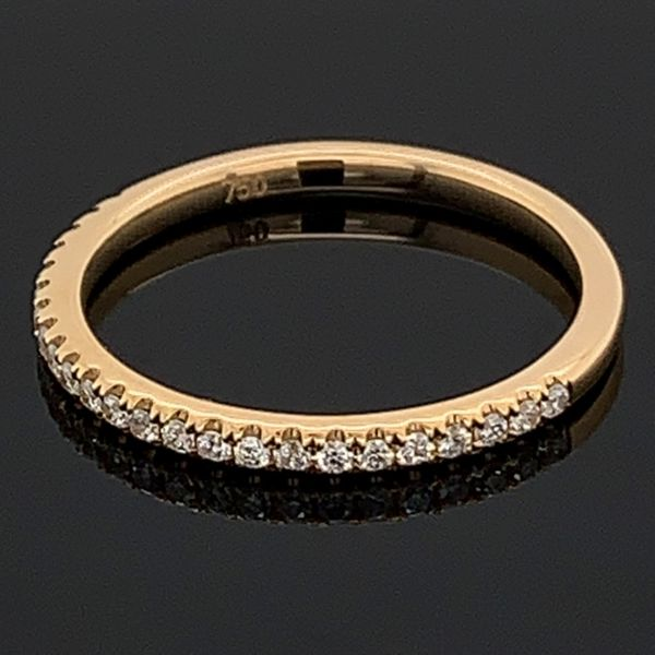 18K Yellow Gold Diamond Anniversary Band Image 2 Geralds Jewelry Oak Harbor, WA