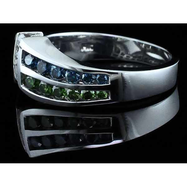 DeLeo Colored Diamond Fashion Ring Image 2 Geralds Jewelry Oak Harbor, WA