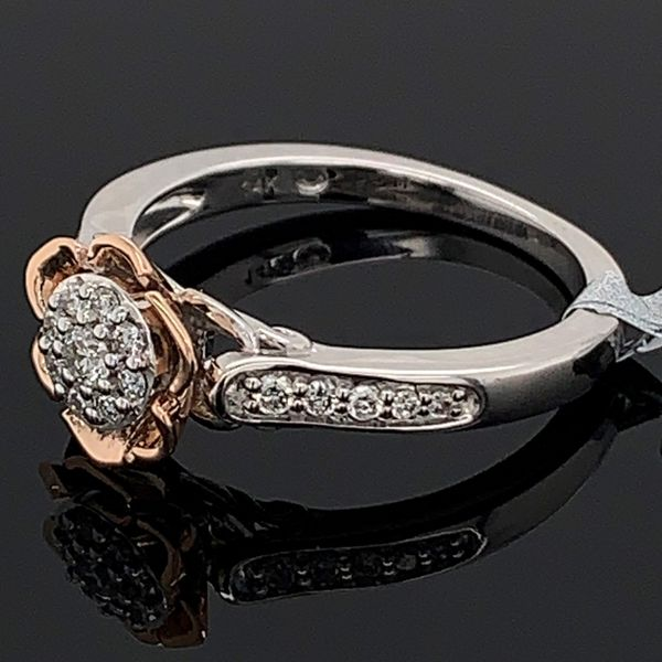 Enchanted Disney Princess Belle Diamond Fashion Ring Image 2 Geralds Jewelry Oak Harbor, WA