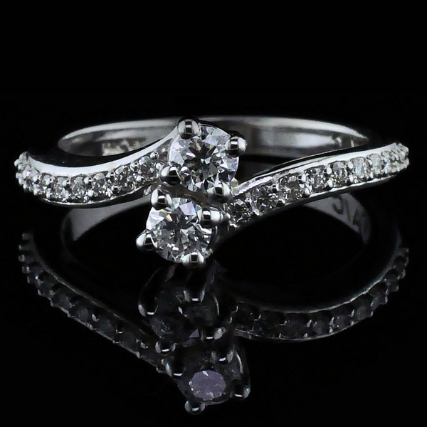 Ladies 2-Stone Diamond Fashion Ring Geralds Jewelry Oak Harbor, WA