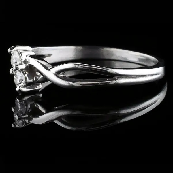 Ladies 2-Stone Diamond Ring Image 2 Geralds Jewelry Oak Harbor, WA