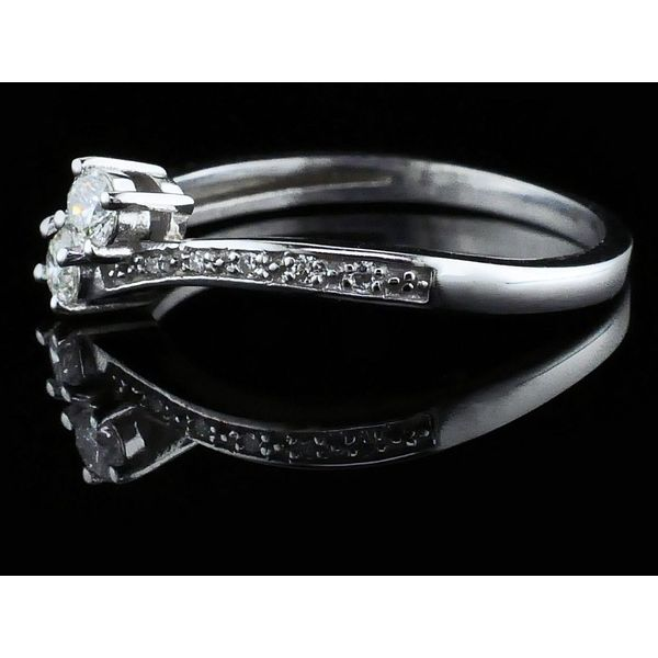 Ladies 2-Stone Diamond Ring Image 2 Geralds Jewelry Oak Harbor, WA
