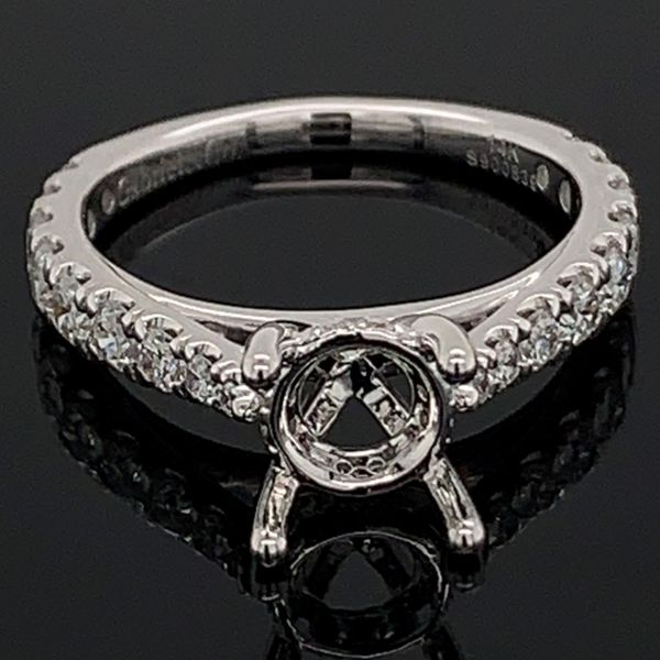 Gabriel & Co. Diamond Engagement Ring without Center Stone Geralds Jewelry Oak Harbor, WA