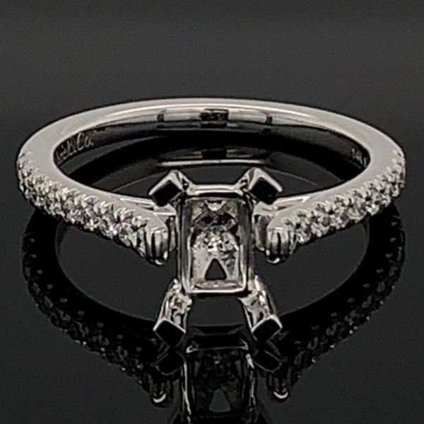 Gabriel & Co. Diamond Engagement Ring without Center Stone Geralds Jewelry Oak Harbor, WA