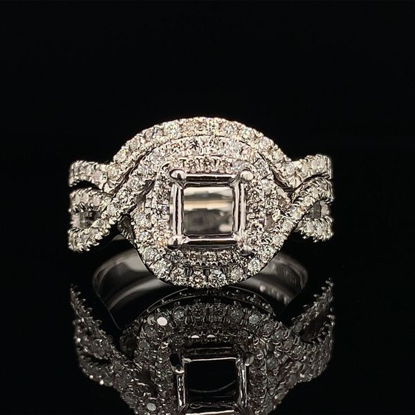 Infinity Inspired Diamond Wedding Set Geralds Jewelry Oak Harbor, WA